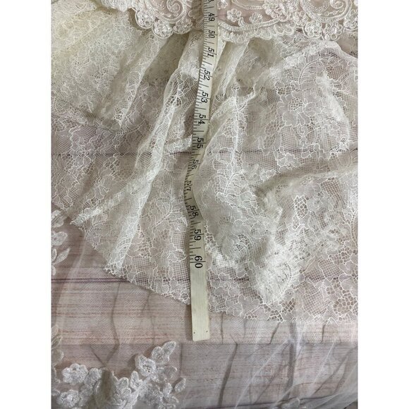 Essence Of Australia Women's Strapless Fit And Flare Wedding Gown - Small - Picture 9 of 15